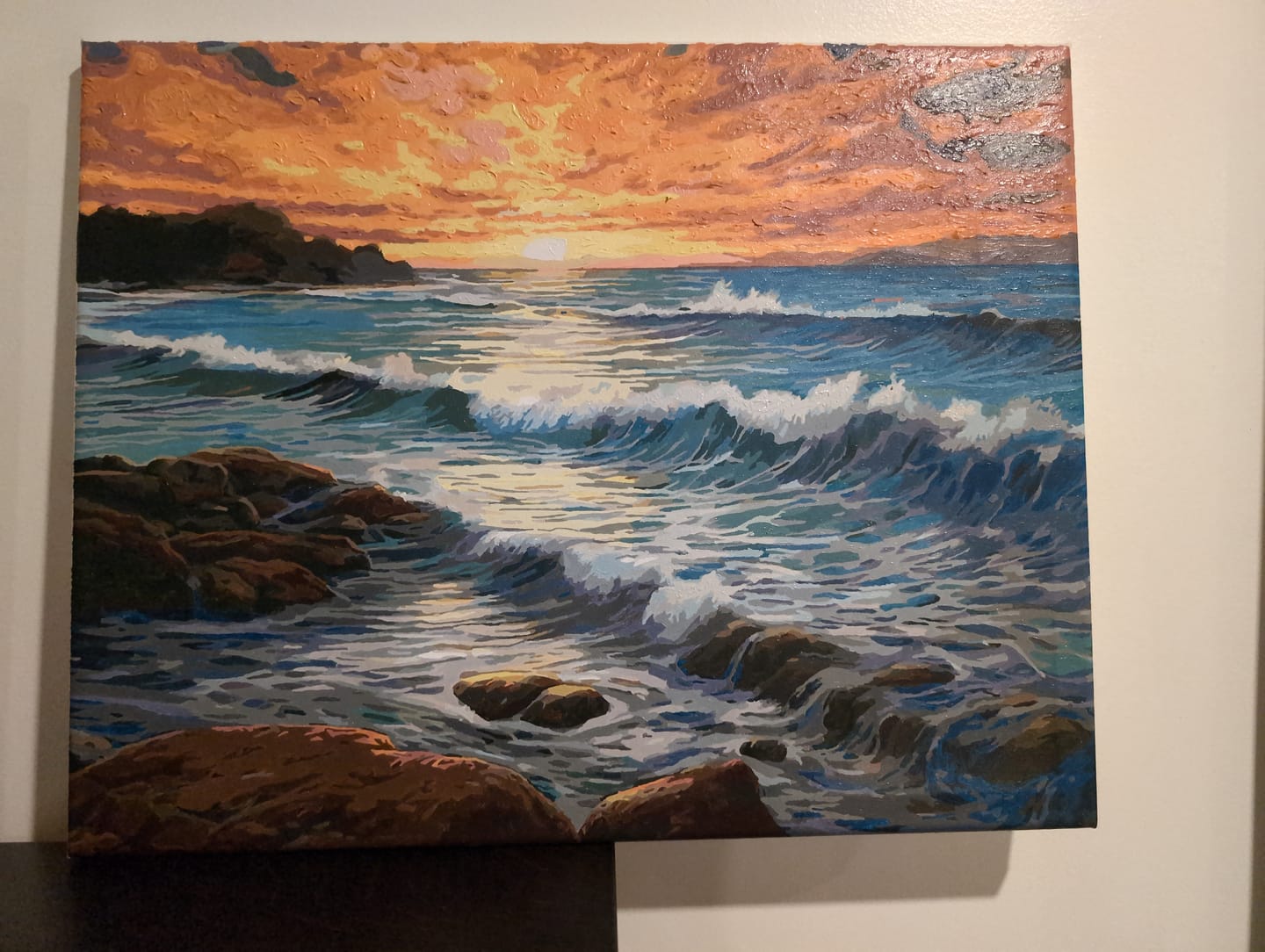Customer photo review of Ocean Sunrise