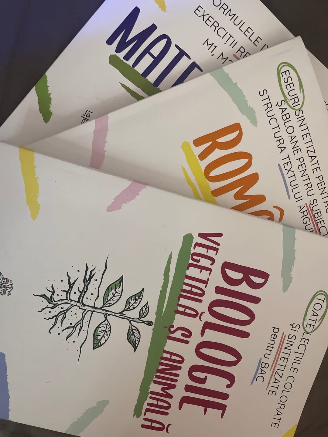 Customer photo review of Pachet Bacalaureat (Română + Matematică + Biologie Vegetală și Animală clasele IX-X) Bacademia