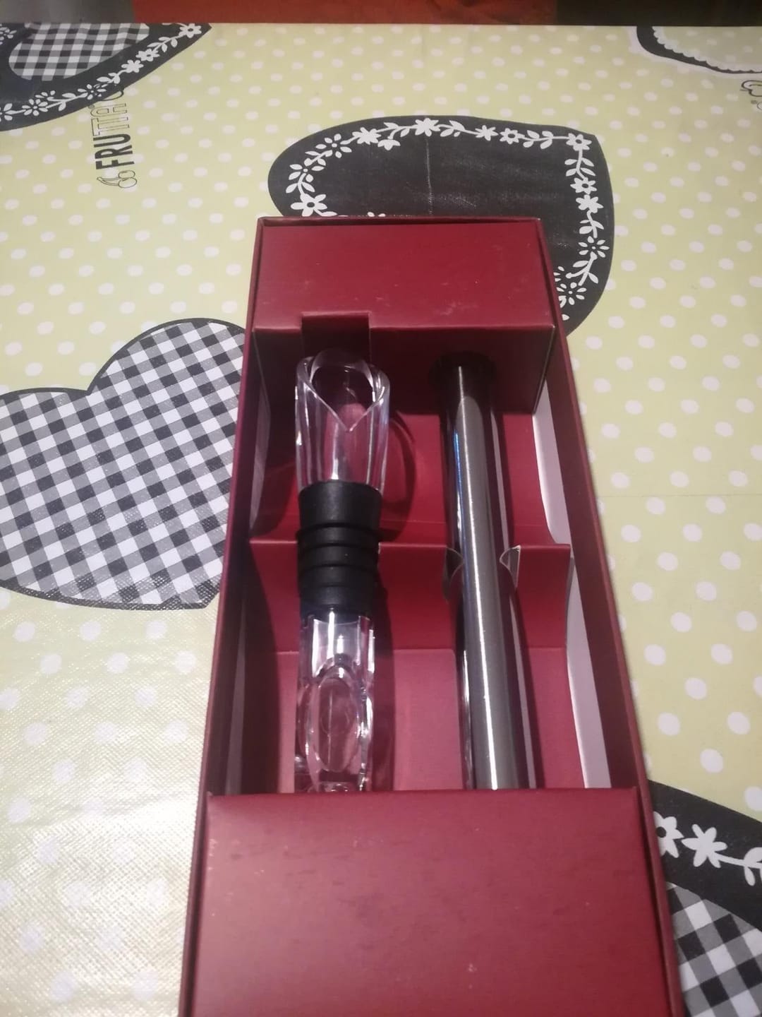 Customer photo review of VineChill™ | Enfriador y Aereador de Vino – Temperatura Perfecta Siempre 1+1 GRATIS