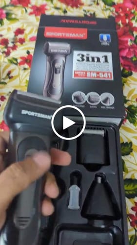 Customer video review of Sportsman 3-in-1 Grooming Kit