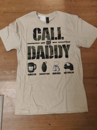 Customer photo review of Call of Daddy - custom made