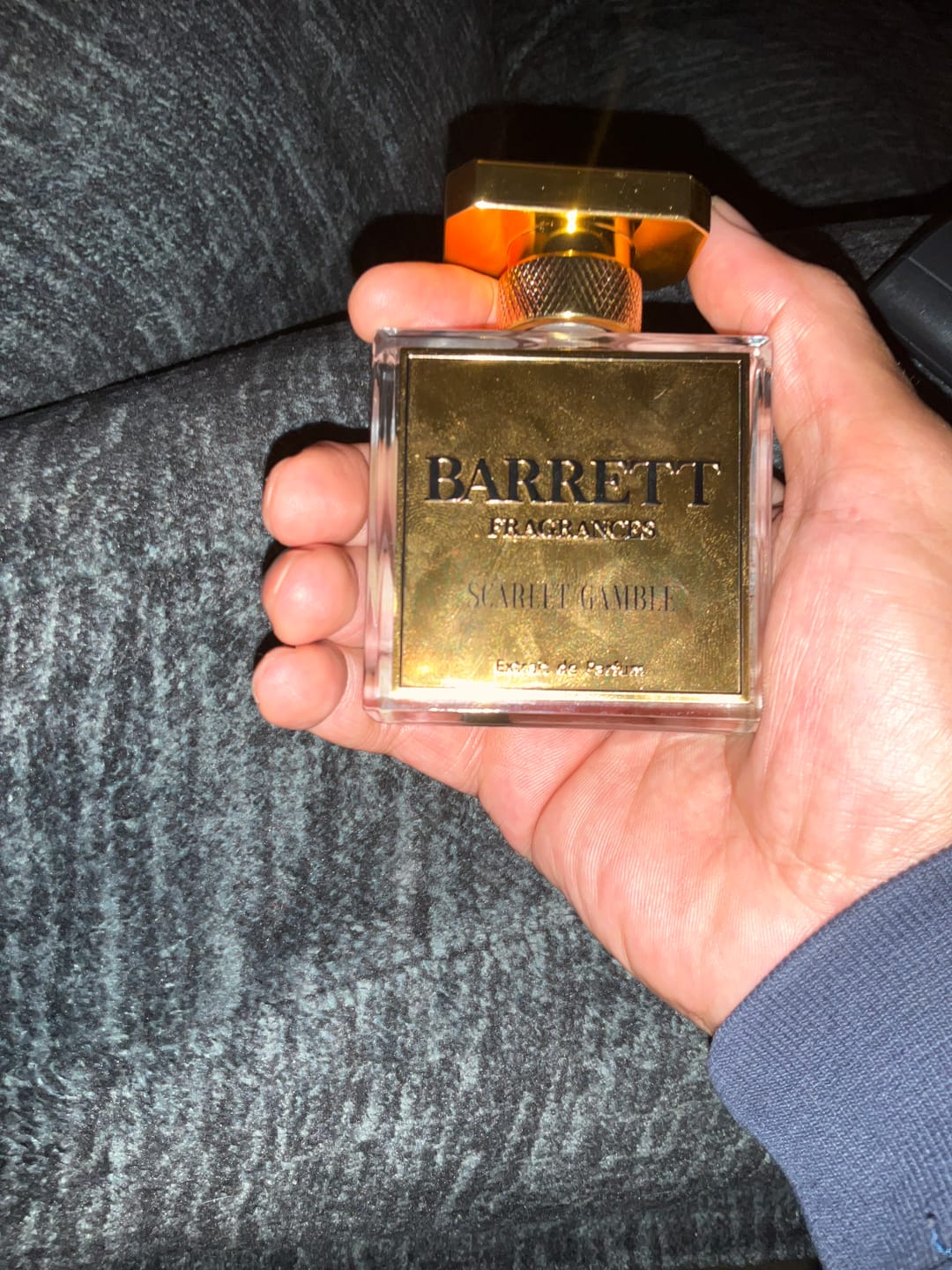 Customer photo review of Scarlet Gamble Inspired by Baccarat Rouge 540