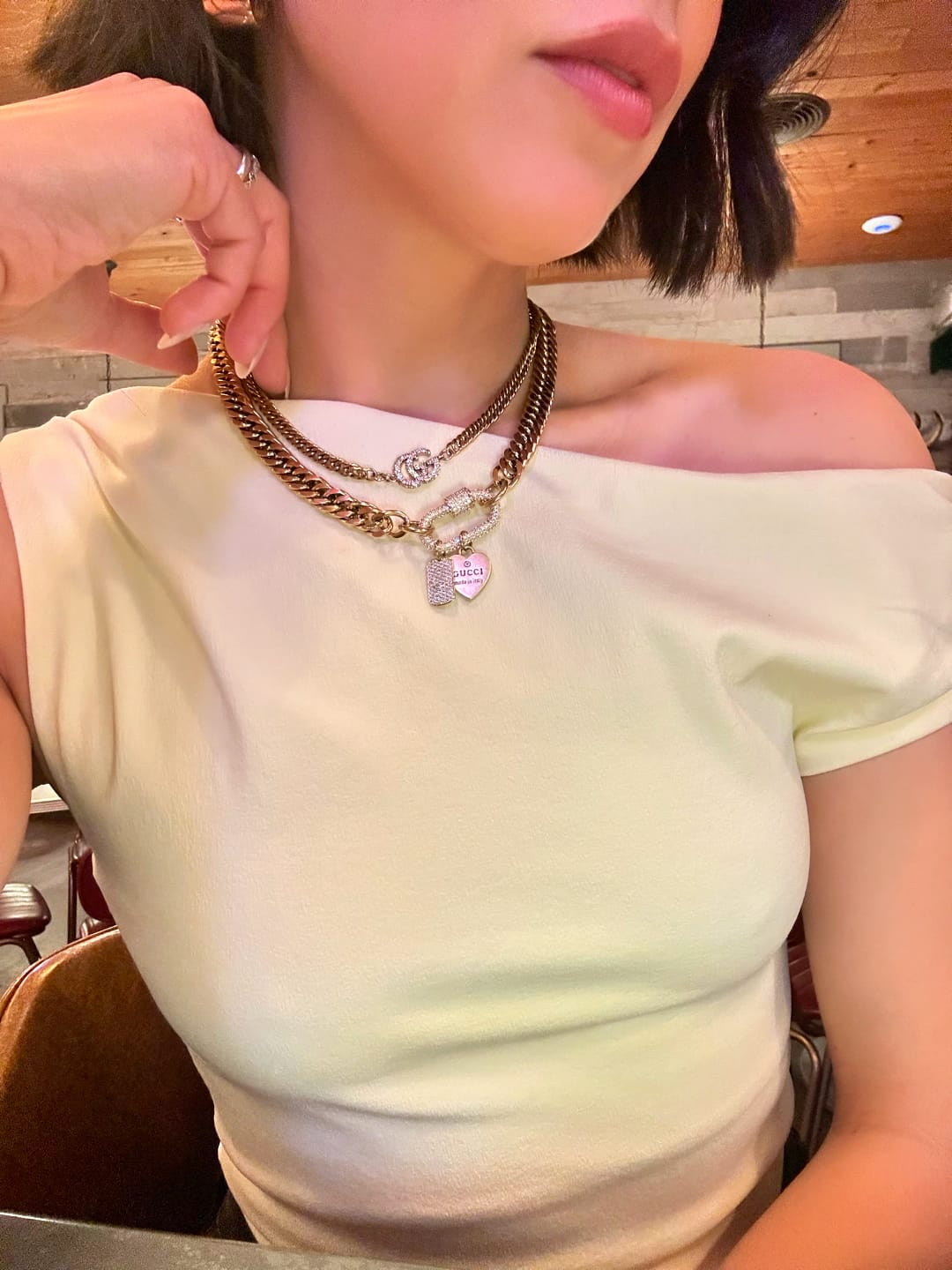 Customer photo review of Genesis Necklace