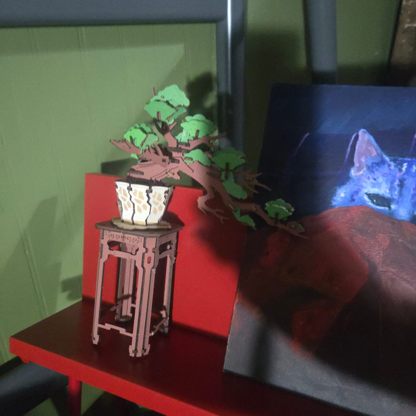Customer photo review of Rolife Classical - Puzzle 3D Evergreen Pine Bonsai