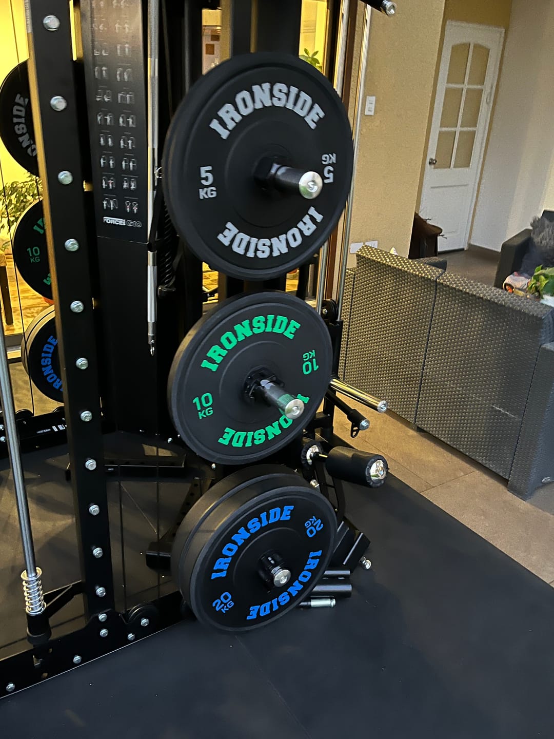 Customer photo review of Disco Olímpico Pro Bumper IRONSIDE (KG)