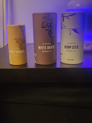 Customer photo review of White Grape Recovery Oil