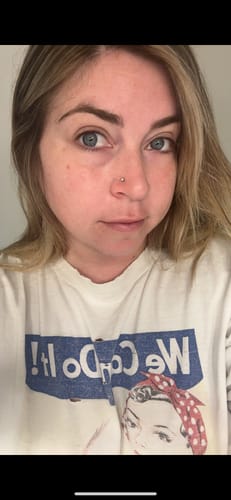 Customer photo review of .01 FACE OIL