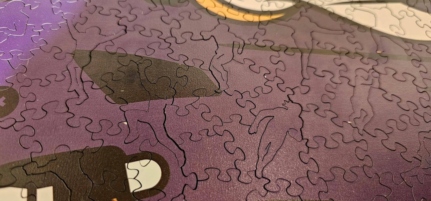 Customer photo review of Minnesota Vikings™ Helmet - Wooden Puzzle