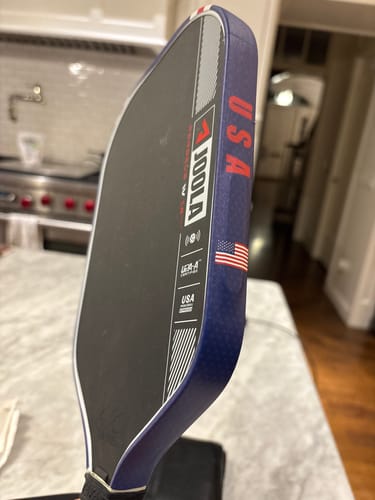 Customer photo review of Stars & Stripes Edge Tape (3 pack) - Pickleball Paddle Edge Tape