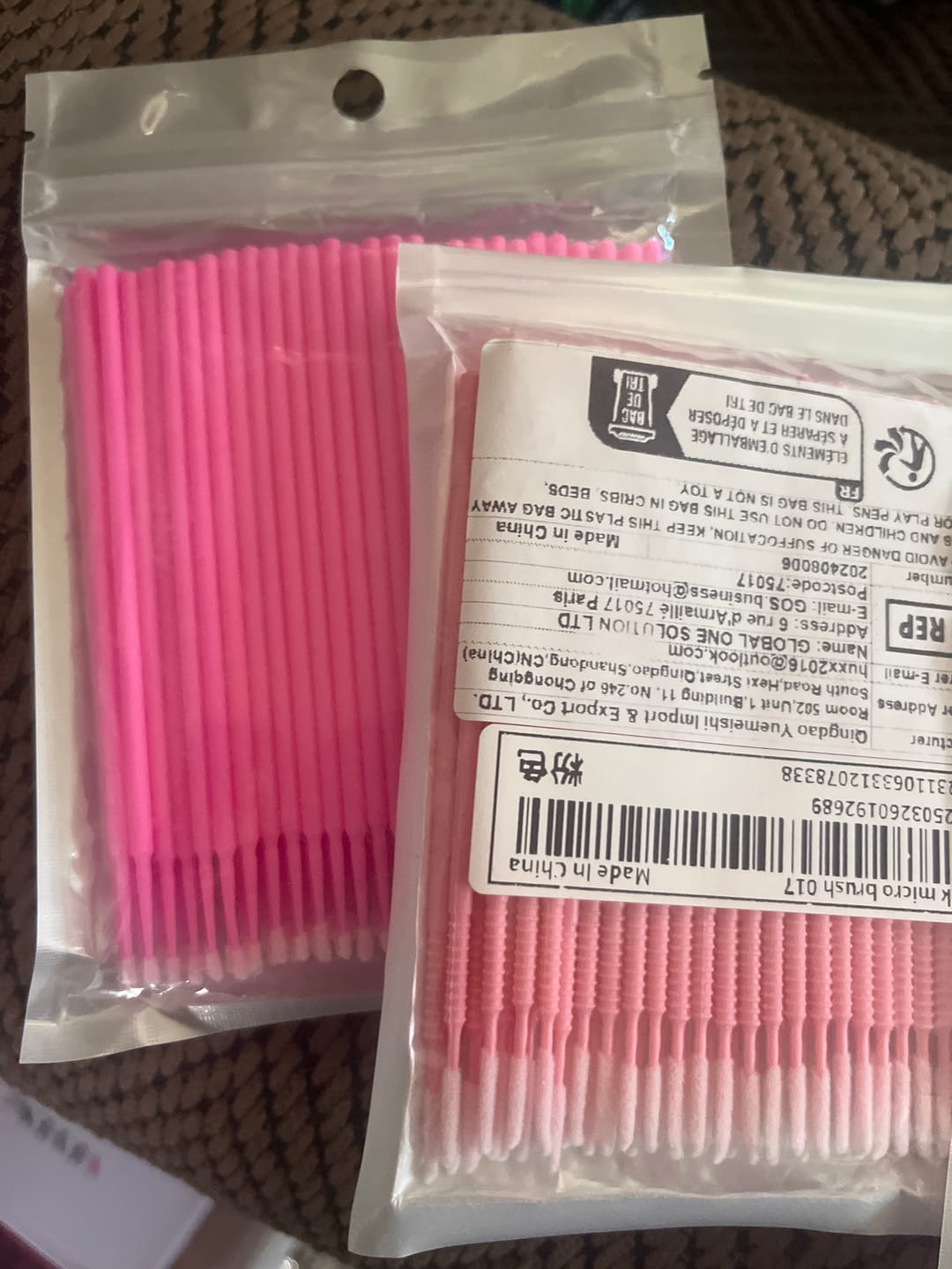 Customer photo review of 100PCS Disposable Micro Wands