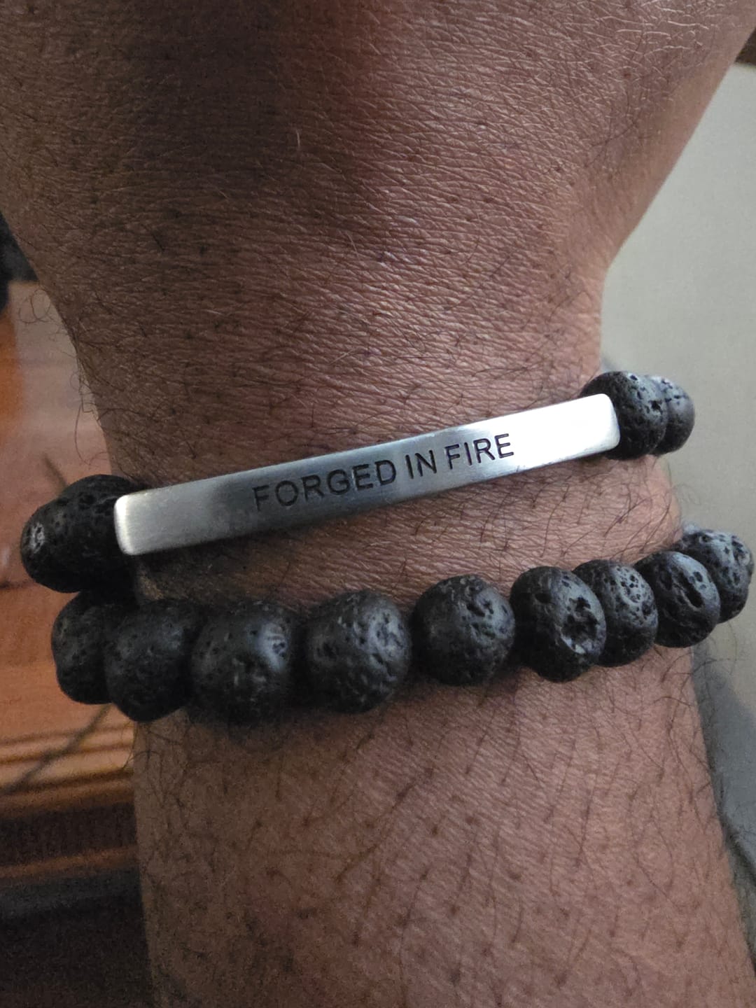 Customer photo review of FORGED IN FIRE - Mens Collection