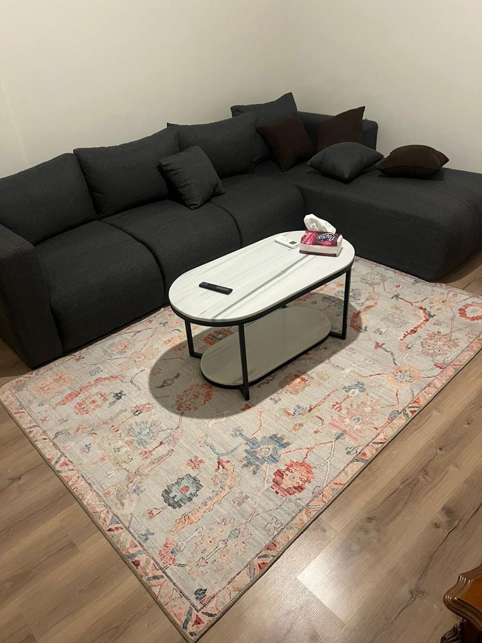 Customer photo review of Arak Outdoor Rug