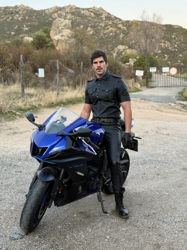 Customer photo review of Leathermen Uniform Shirt - Short Sleeves