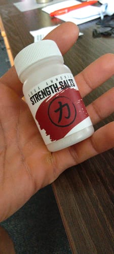 Customer photo review of Strength Salts (Athletic Salts)