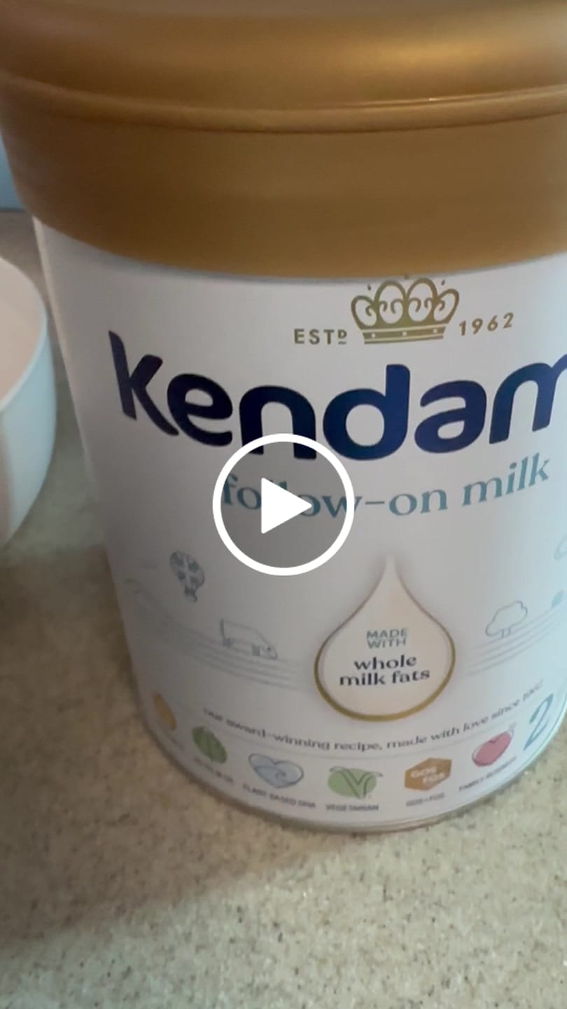 Customer video review of Kendamil Classic Stage 2 Follow-on Milk Formula From 6-12 Months (800g)