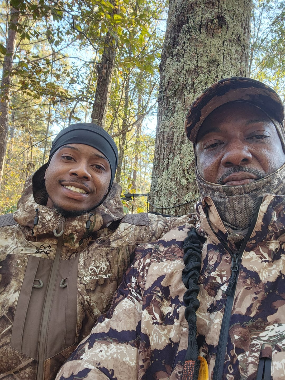Customer photo review of Altus Whitetail Ultra Silent Hunting Suit Men's Water Resistant Hunting Clothes