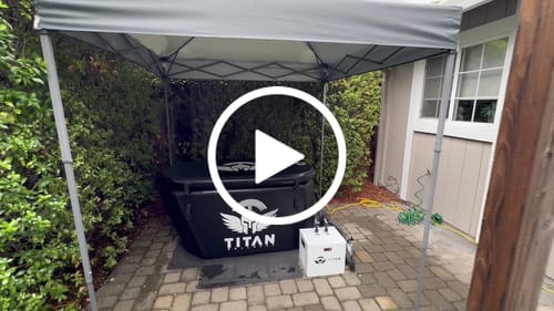 Customer video review of Triumph Cold Plunge Tub + Chiller Bundle
