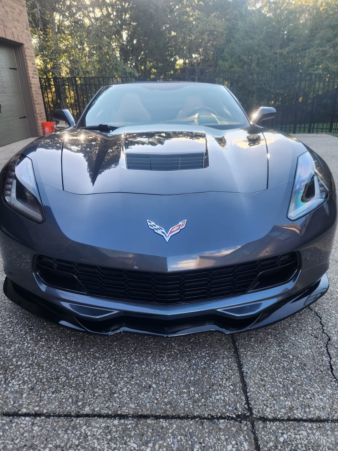 Customer photo review of Corvette C7 Front Bumper Grill