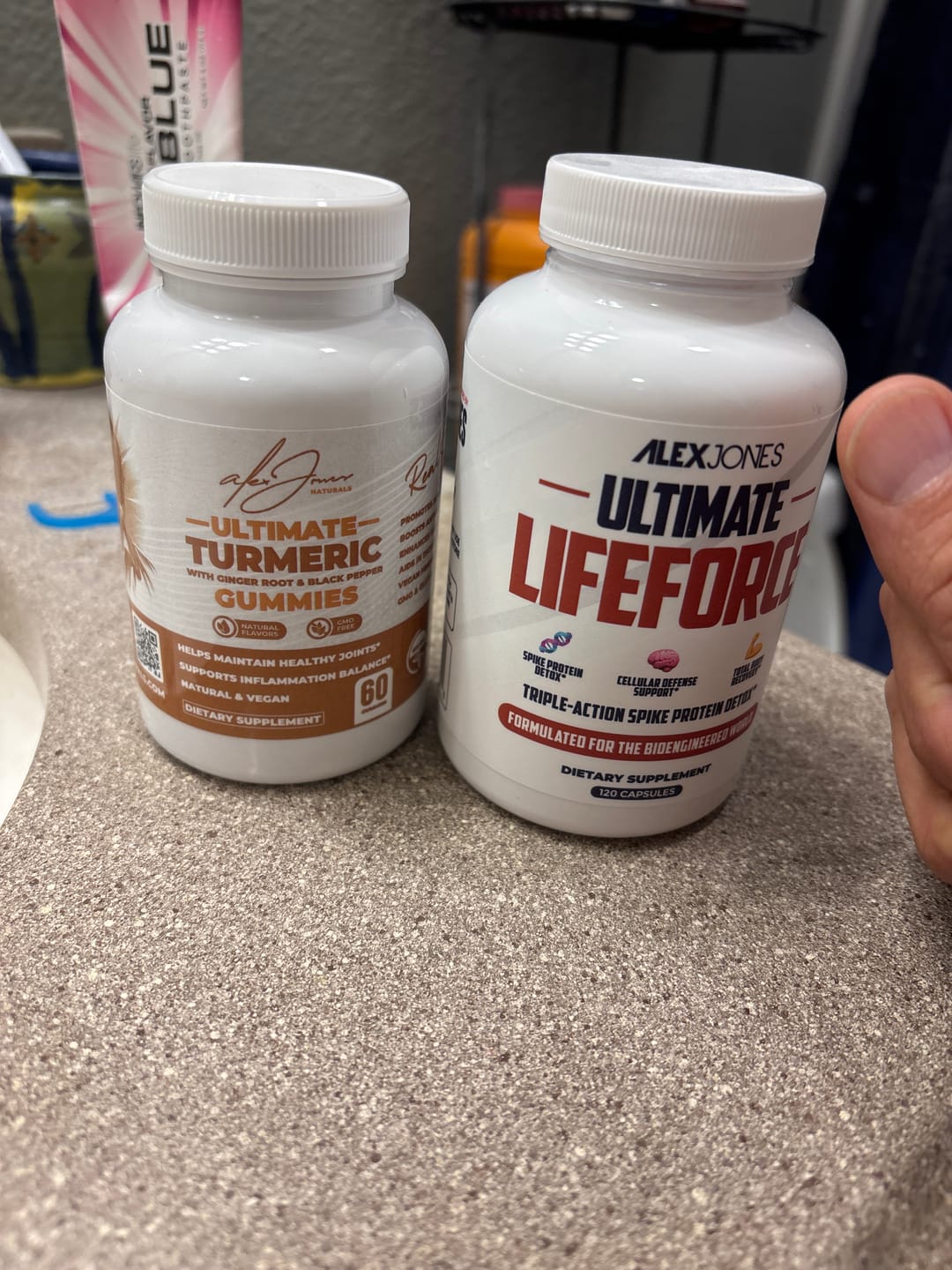 Customer photo review of Ultimate Lifeforce - Triple-Action Spike Protein Detox