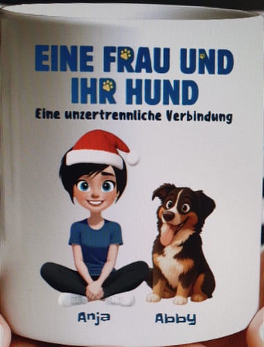 Customer photo review of Du & dein Hund - Individuelle Tasse