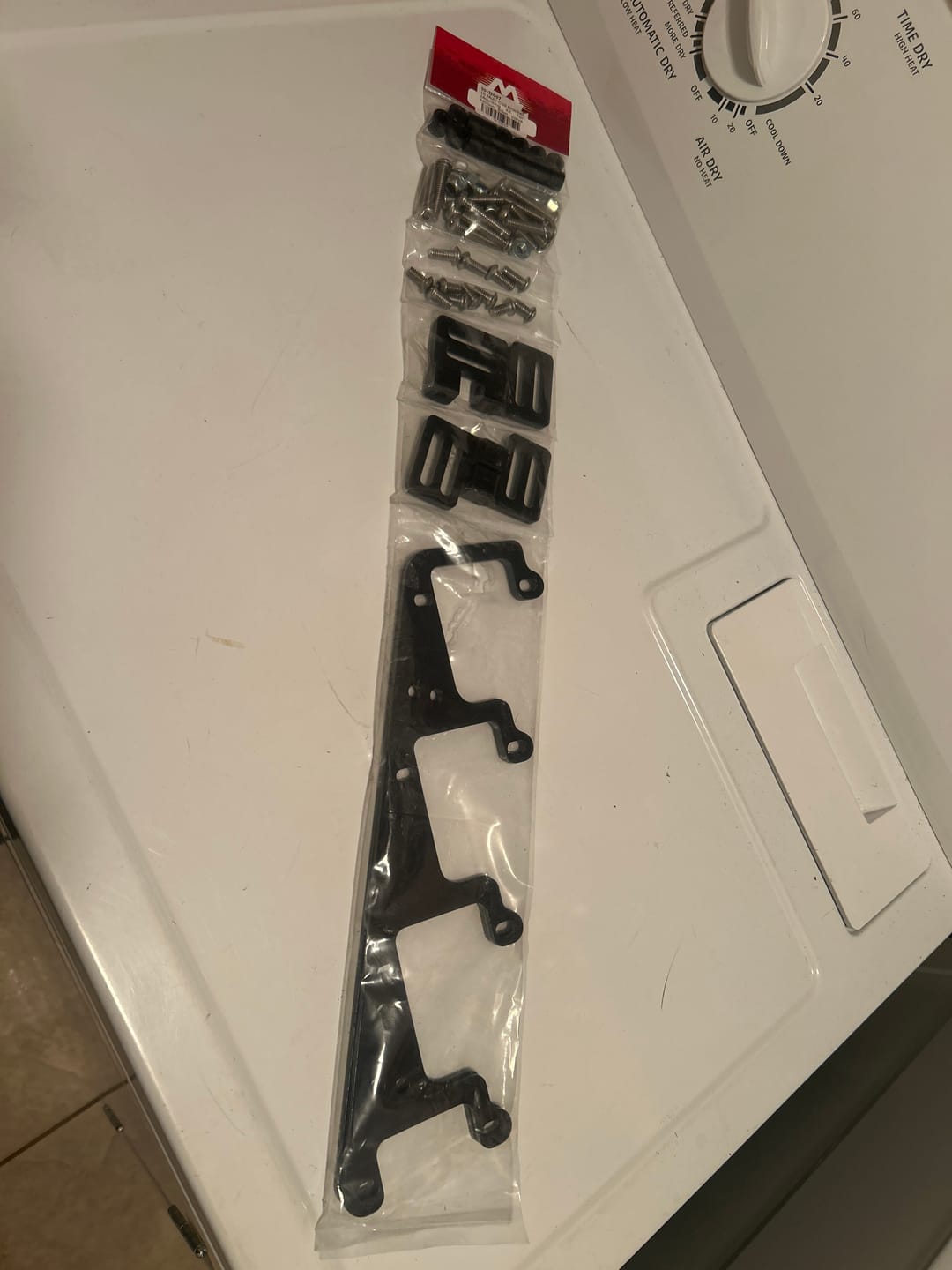 Customer photo review of LS Multi Coil Bracket Mounting Kit For Motion Billet Valve Covers
