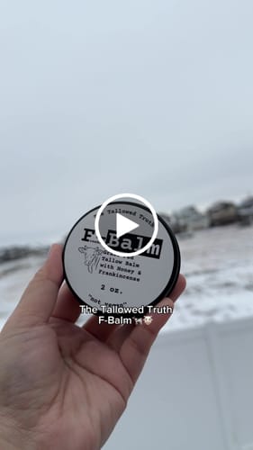 Customer video review of F-Balm - Premium Anti-aging Tallow Balm - 2 oz