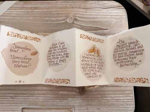 Customer photo review of Monthly Artisan Card Subscription