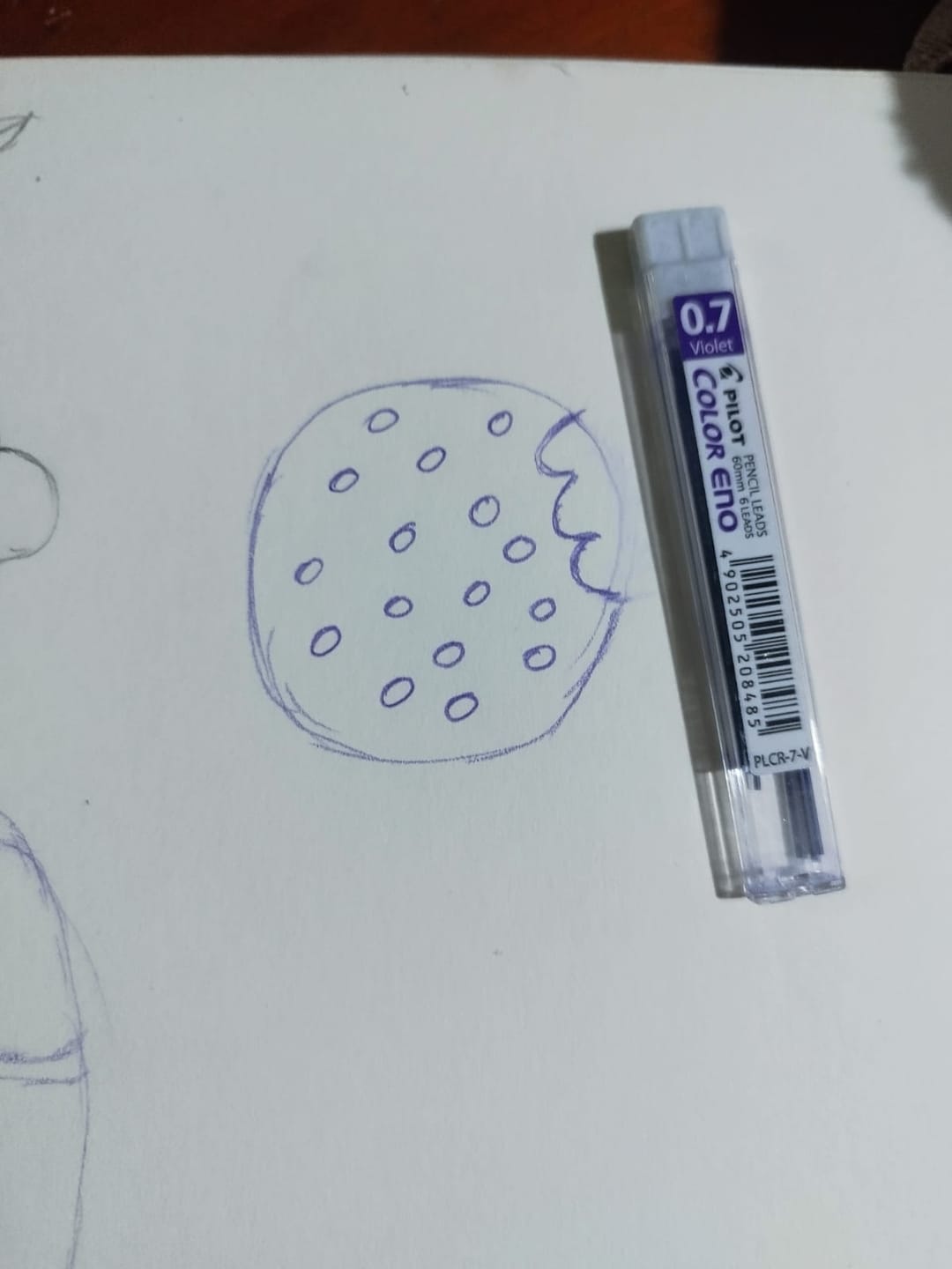 Customer photo review of Pilot Eno - Pack 6 Minas de Colores para Portaminas 07