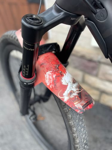 Customer photo review of Custom Long Fender