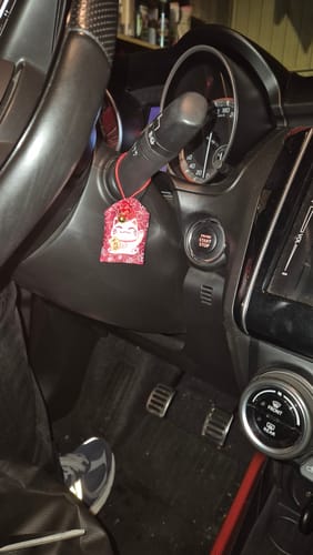 Customer photo review of Omamori Chat Porte-Bonheur