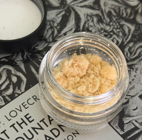 Customer photo review of Trainwreck | THCA Crumble