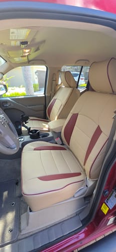 Customer photo review of Premium Custom-Fit Seat Covers