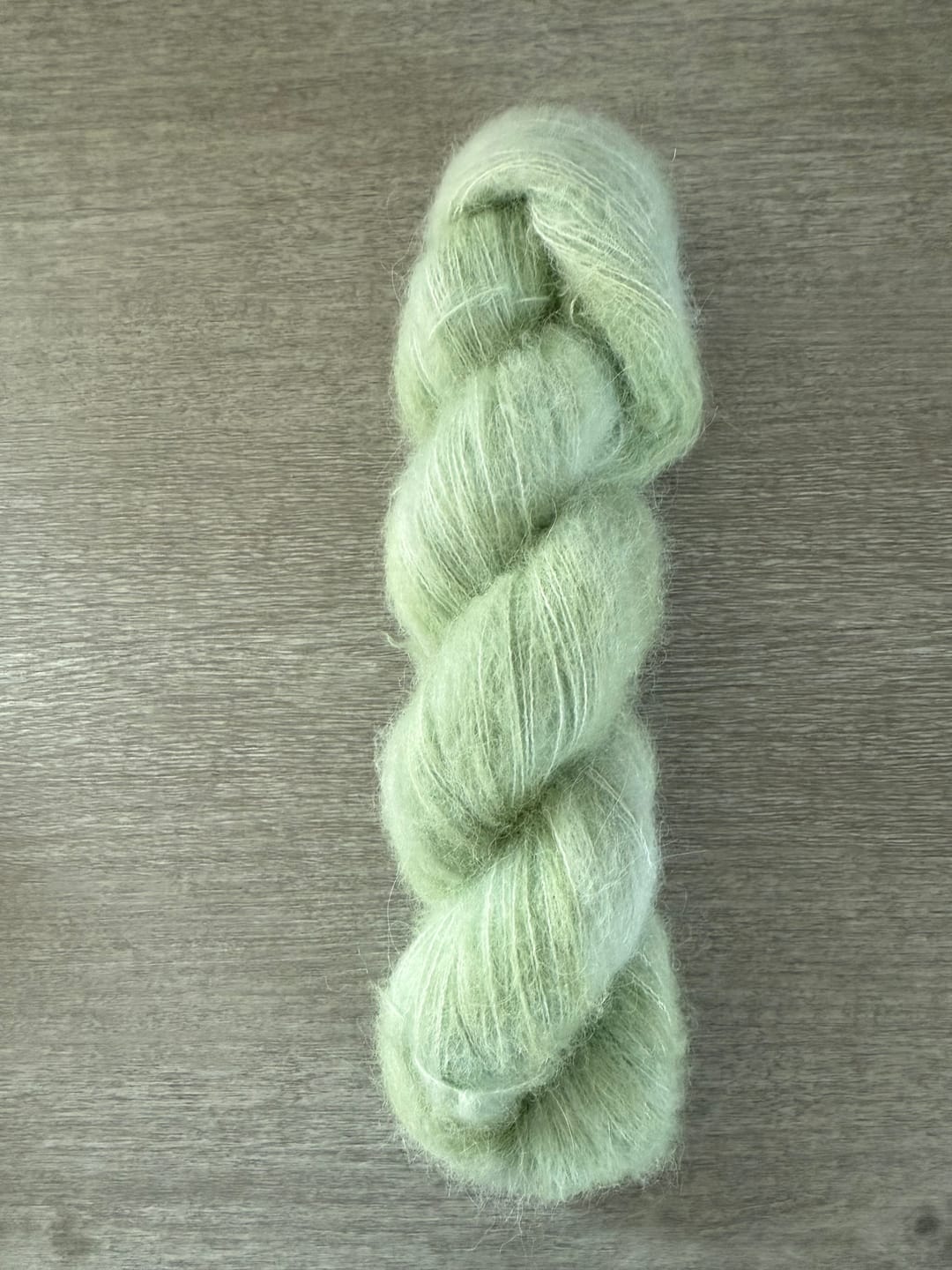 Customer photo review of Alpaca Silk Brushed Sport