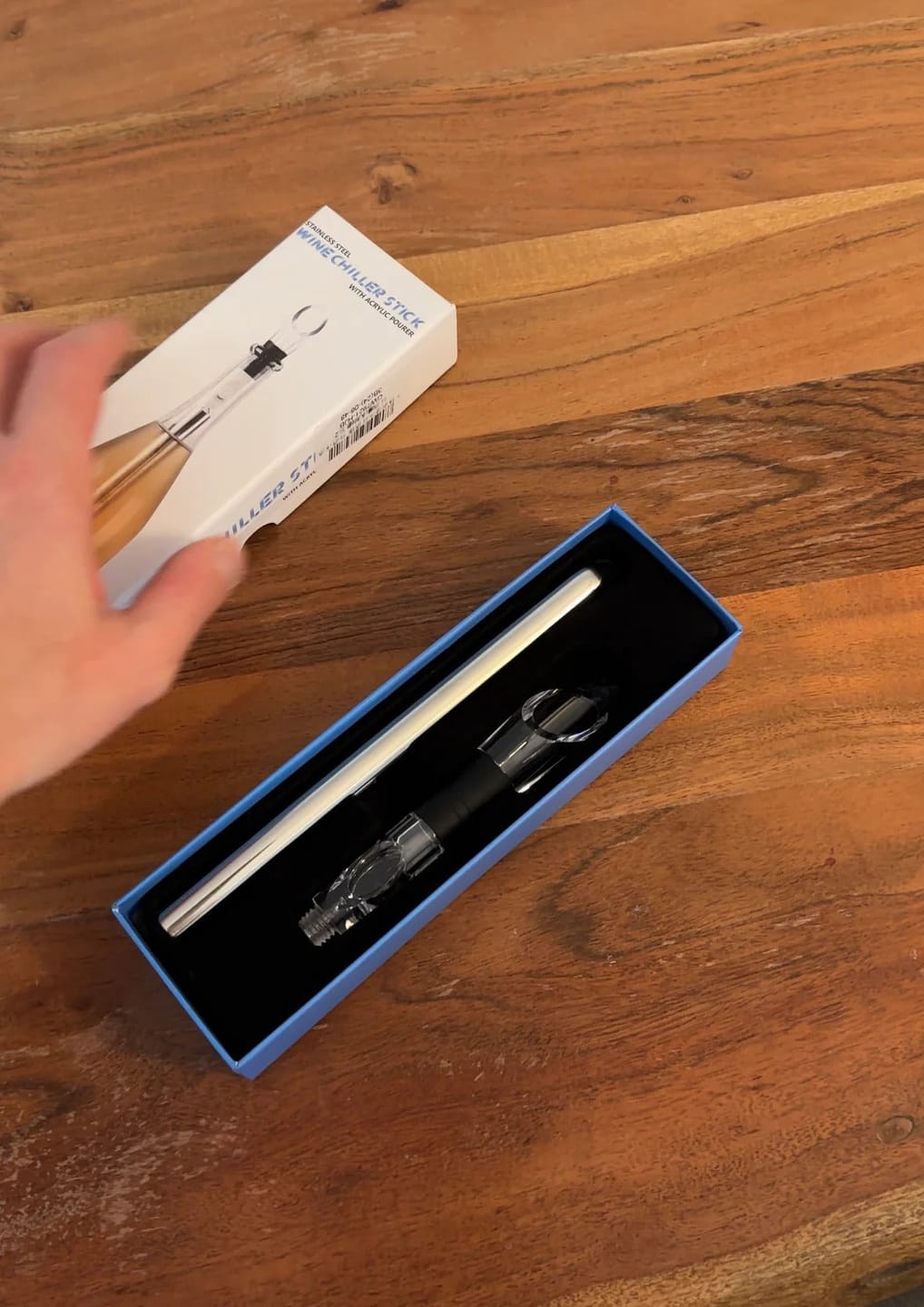 Customer photo review of VineChill™ | Enfriador y Aereador de Vino – Temperatura Perfecta Siempre 1+1 GRATIS