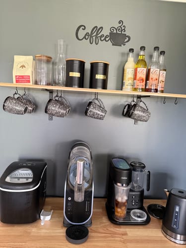 Customer photo review of Butterscotch Coffee Syrup