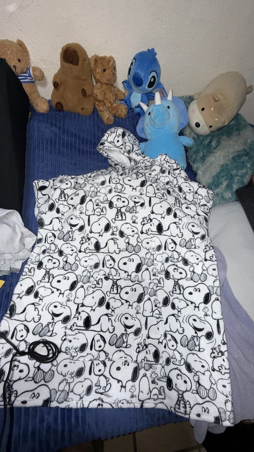 Customer photo review of Sudaderota Snoopy Oficial