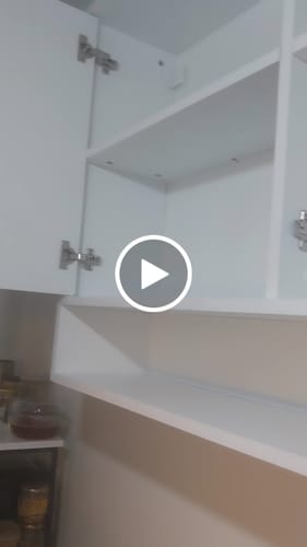 Customer video review of Rani JE199 Kahve Köşesi Çok Amaçlı Dolap Üst Modül Mutfak Rafı Beyaz