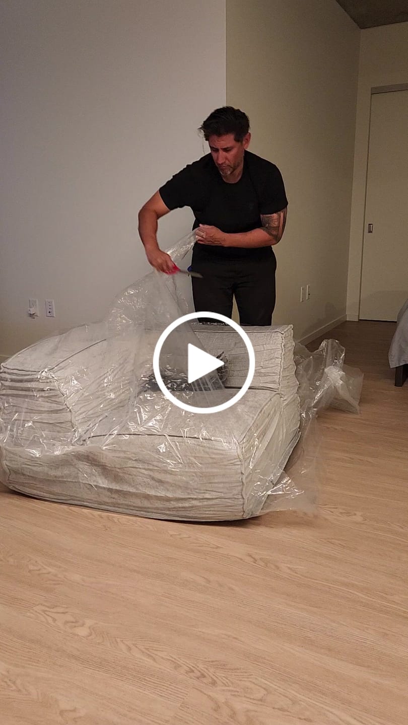 Customer video review of M1 Ottoman Sofa Seat