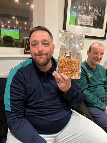 Customer photo review of Habanero Chilli Flavour Pork Scratching Resealable Bag