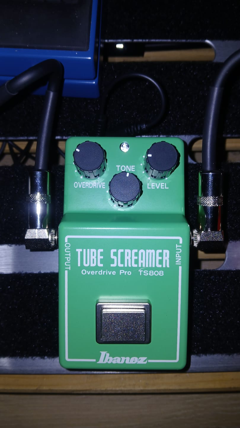Customer photo review of Ibanez TS808 Tube Screamer Overdrive Pro (Reissue)