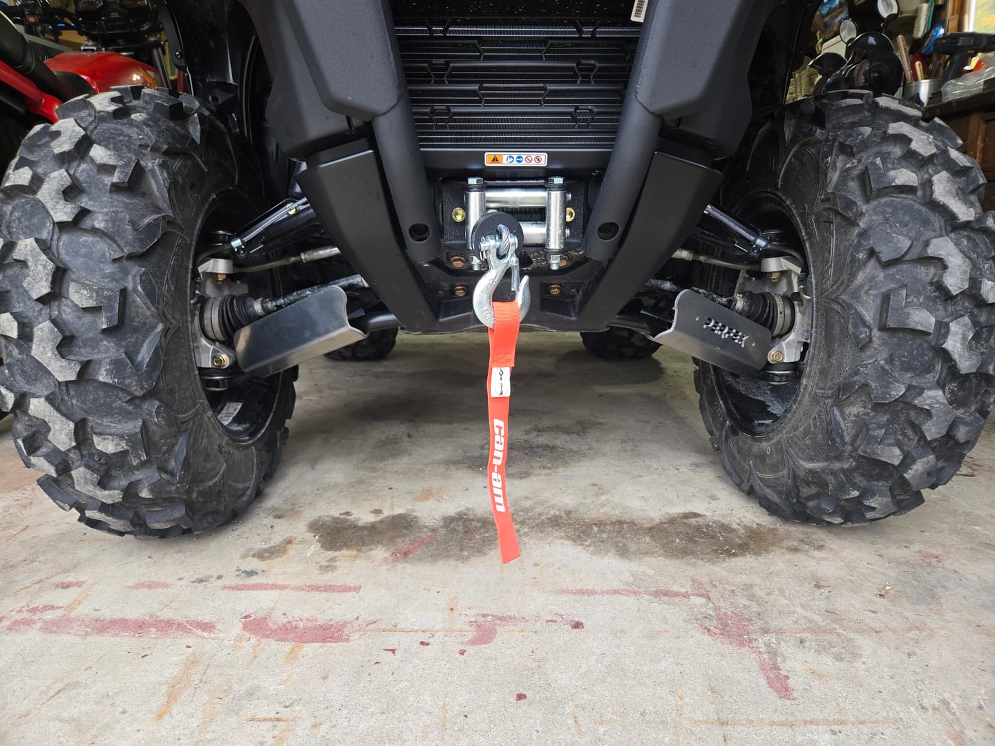 Customer photo review of A-arm & CV Boot Guard Kit — Can-Am Outlander 500/700/PRO & MAX (2023+)