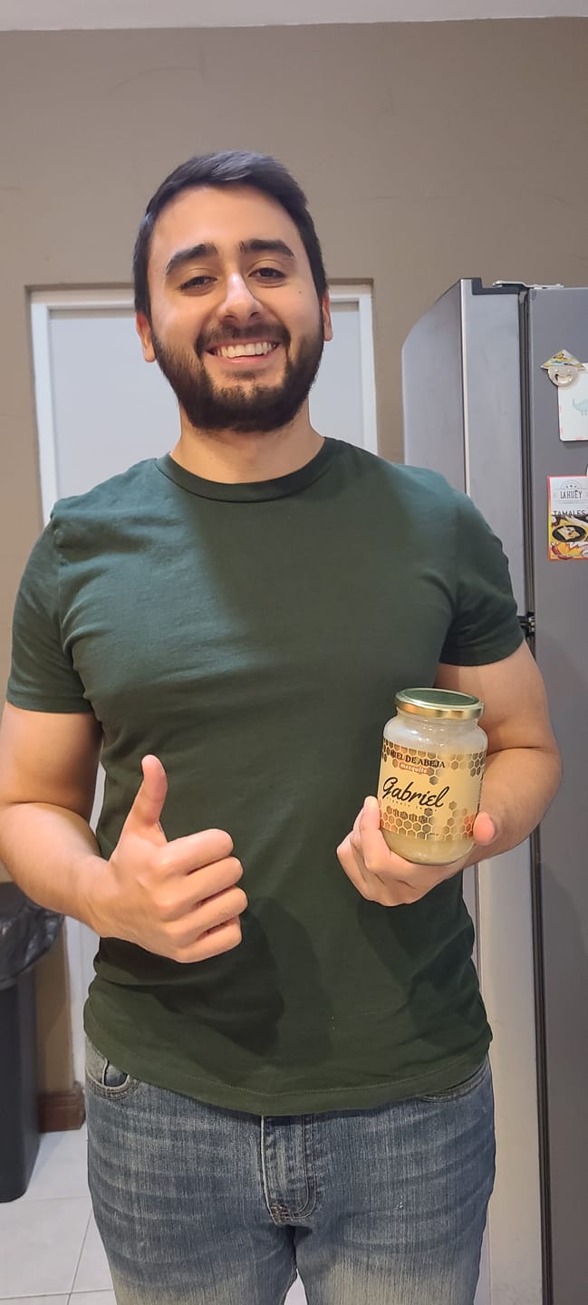 Customer photo review of Miel de Abeja 100% Pura de Flor de Mezquite (500 g)