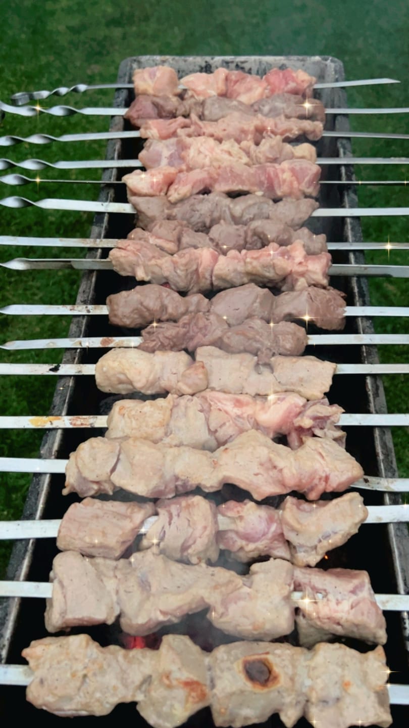 Customer photo review of Schlemmer-Box – Schaschlik von Schwein, Rind & Hähnchen | mySchaschlik