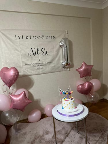 Nazlı G. review of Kişiselleştirilebilir Doğum Günü Örtüsü (#4) image 1 out of 2