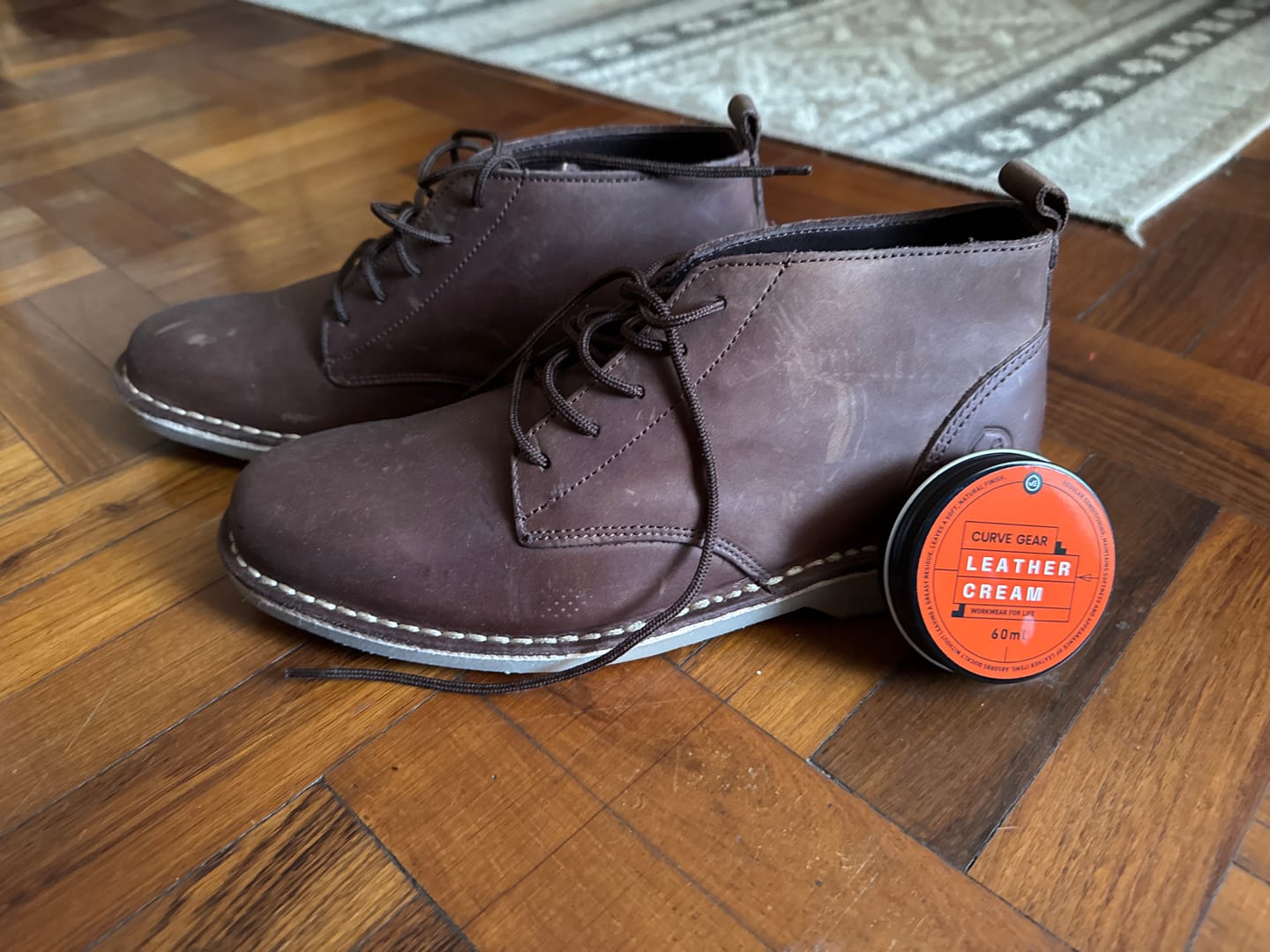 Customer photo review of Leather Cream 60ml