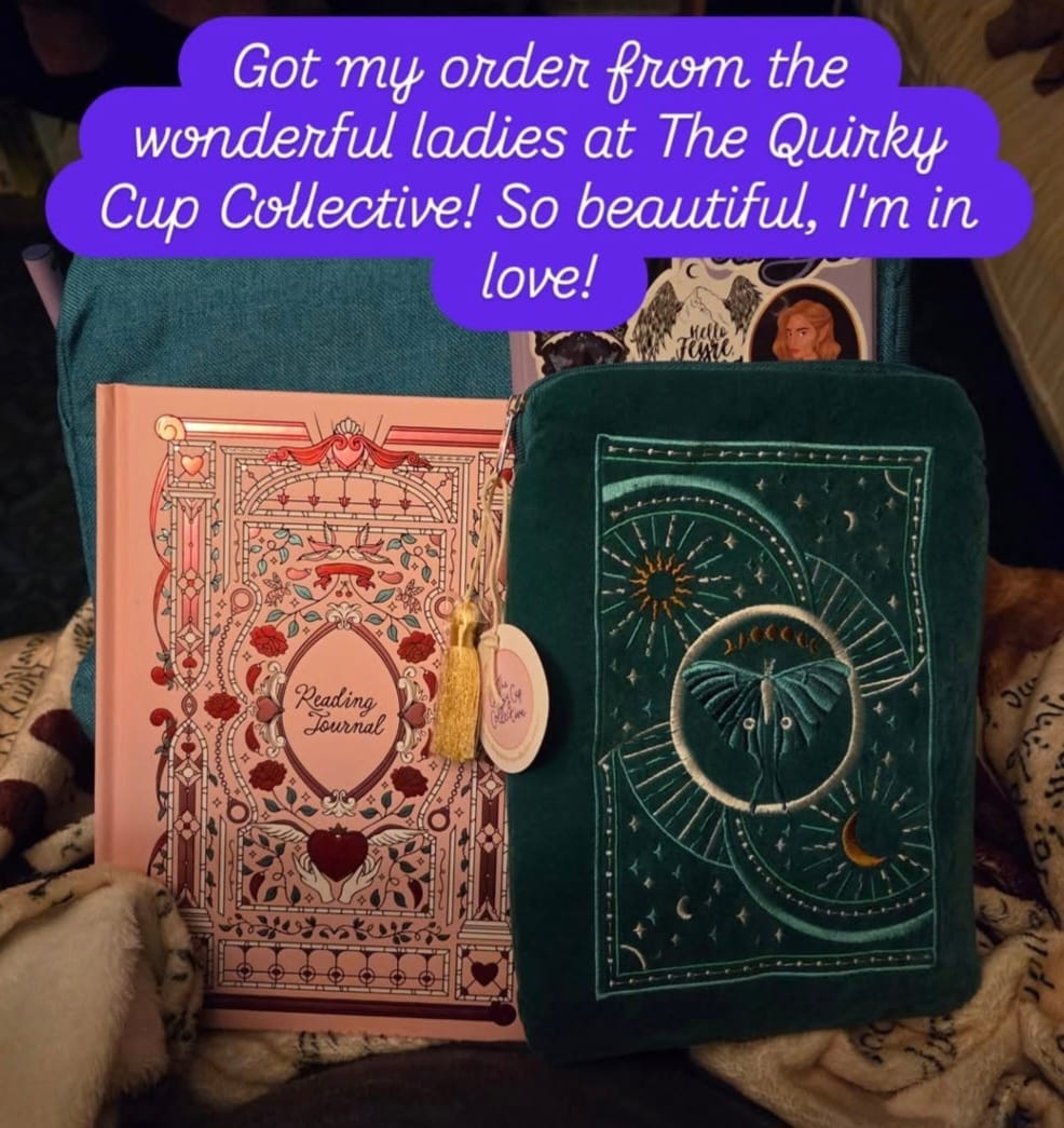 Customer photo review of Reading Journal - Sugar & Spice