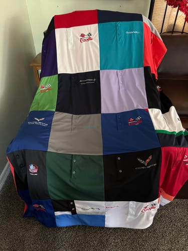 Customer photo review of Premium T Shirt Quilt
