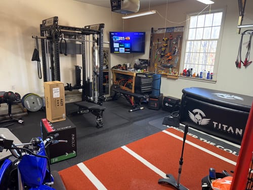 Customer photo review of ANUBIS™-2.0 Ultimate Smith Machine Functional Trainer With Dual Weight Stacks