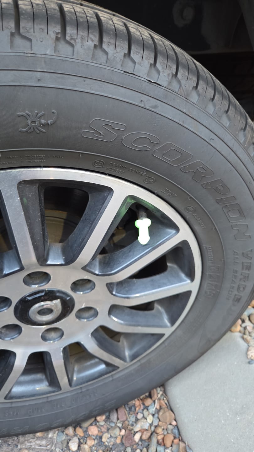 Customer photo review of Rooster Shaped Valve Stem Cap 🐓🧢 - TyreCockz Prank (4 Pack!)