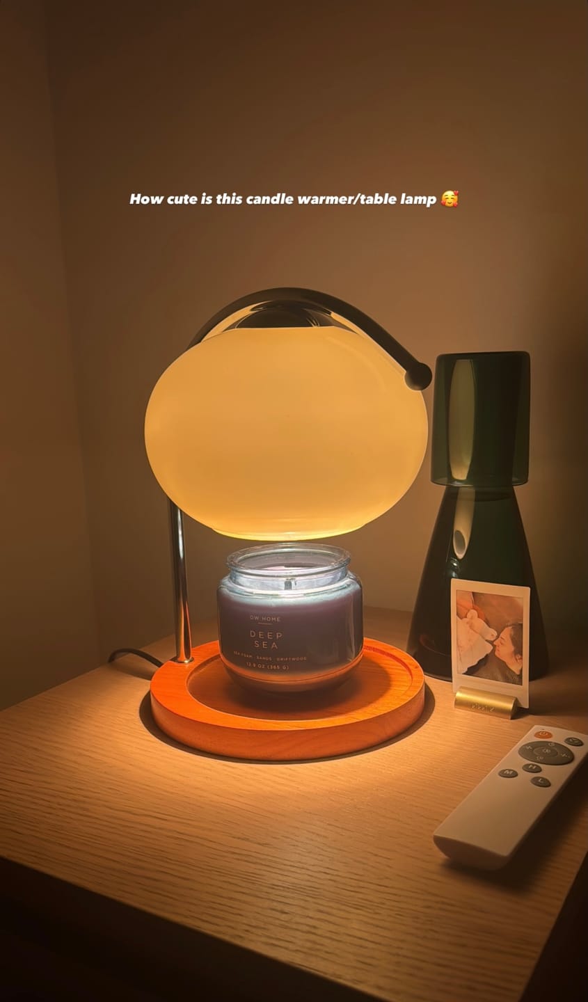 Customer photo review of "Lumina" Candle Warmer Lamp